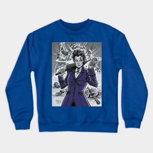 Missy defeats the Cybermen and Daleks Crewneck Sweatshirt